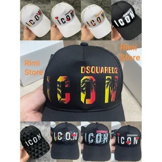 Mũ lưỡi trai _ Nón DSQ ICON nhiều màu nón kết hot trend phối lưới cao cấp nam nữ
