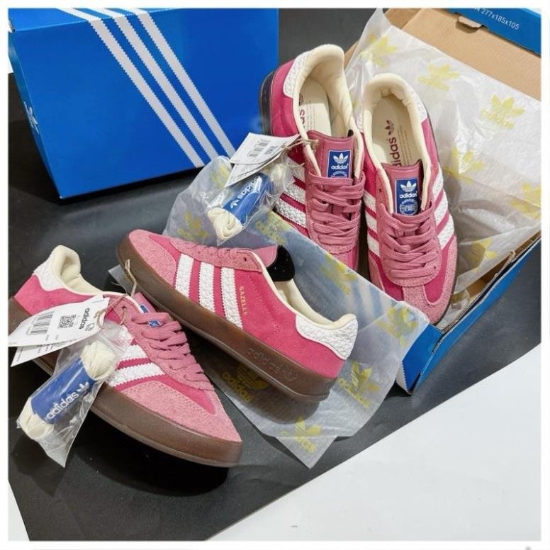 Giày sneaker 𝙂𝙖𝙯𝙚𝙡𝙡𝙚 𝙎𝙖𝙢𝙗𝙖 pink hồng