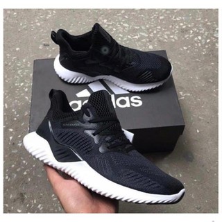 Giày thể thao Sneaker AlphaBounce 2018 Đen Trắng