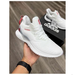 (MUA HỘP BV) Giày Thể Thao Alphabounce Trắng Đỏ