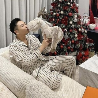 Quần dài UNCLÉ Beige Stripes Pyjama