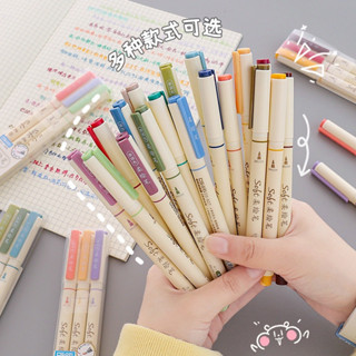 [CÂY LẺ & SET 3] Bút DS Soft Brush Sign Pen luyện viết Calligraphy ngòi nhỏ Đủ 24 màu