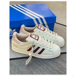 Giày thể thao sneaker Superstar Sò sao đỏ