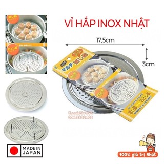 Giá hấp inox eko chống tràn nước khi sôi, tiết kiệm thời gian hấp đồ sống nhật bản - 4991203126931