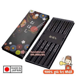 Hàng nội địa Nhật | Đũa SHIKISAI sợi thủy tinh chịu nhiệt 210 độ C, ngừa nấm mốc