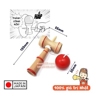 Đồ chơi vận động KENDAMA trò chơi truyền thống Nhật Bản giúp tăng sự khéo léo, tính kiên nhẫn
