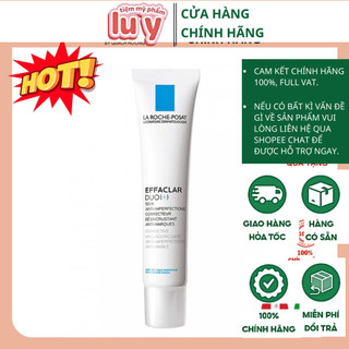  Kem giảm mụn La Roche Posay Effaclar DUO+ 40ml 
