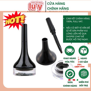 Gel kẻ mắt tonymoly black gel eyeliner 4gr