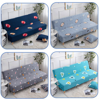 (THAY MỚI TIỆN DỤNG) Bọc sofa bed chống bụi bẩn. bọc ghế nệm vải lụa sữa, nhung mềm mịn thoáng mát