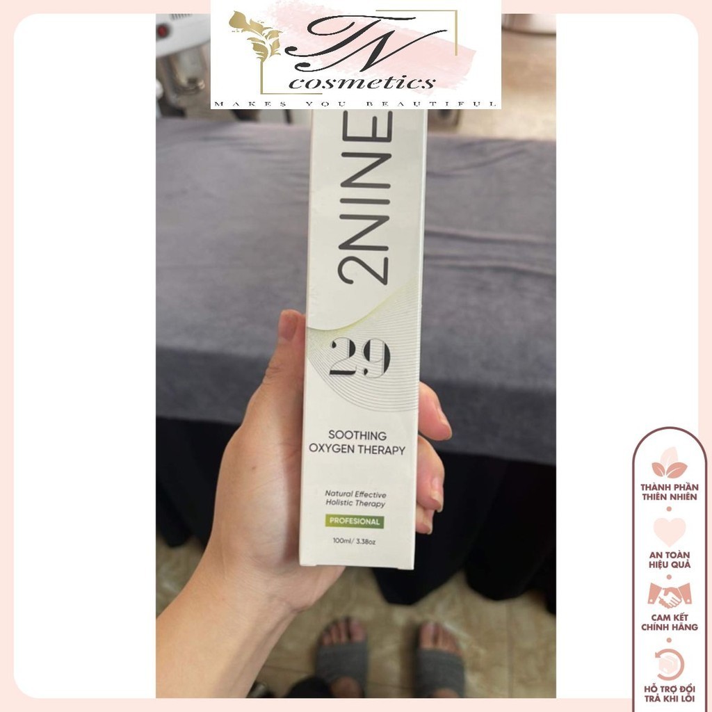 Mặt Nạ Thải Độc Sủi Bọt Soothing Oxygen Therapy 2NINE ( mẫu mới )