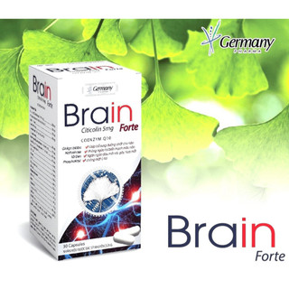 Bổ não Brain forte citicolin hoạt huyết dưỡng não, tăng cường lưu thông mãu não