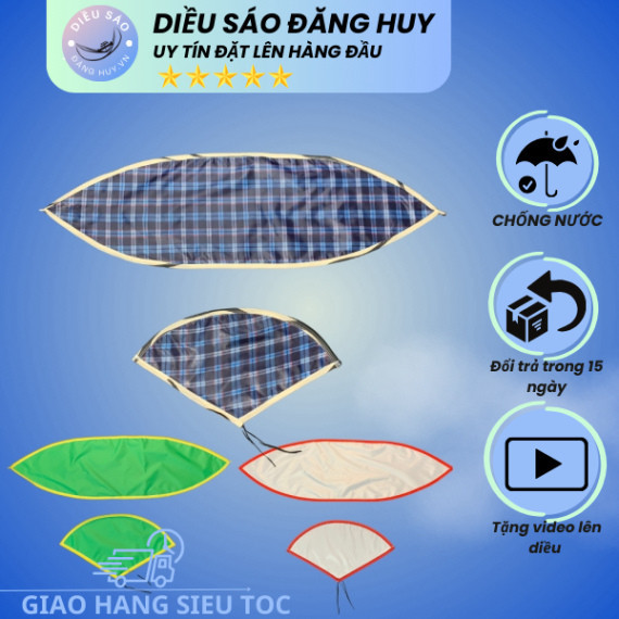 Áo diều sáo mini 3m giá rẻ diều sáo lắp ghép giá rẻ 1m 1m5 2m 2m5 3m siêu kĩ áo diều sáo cao cấp { D