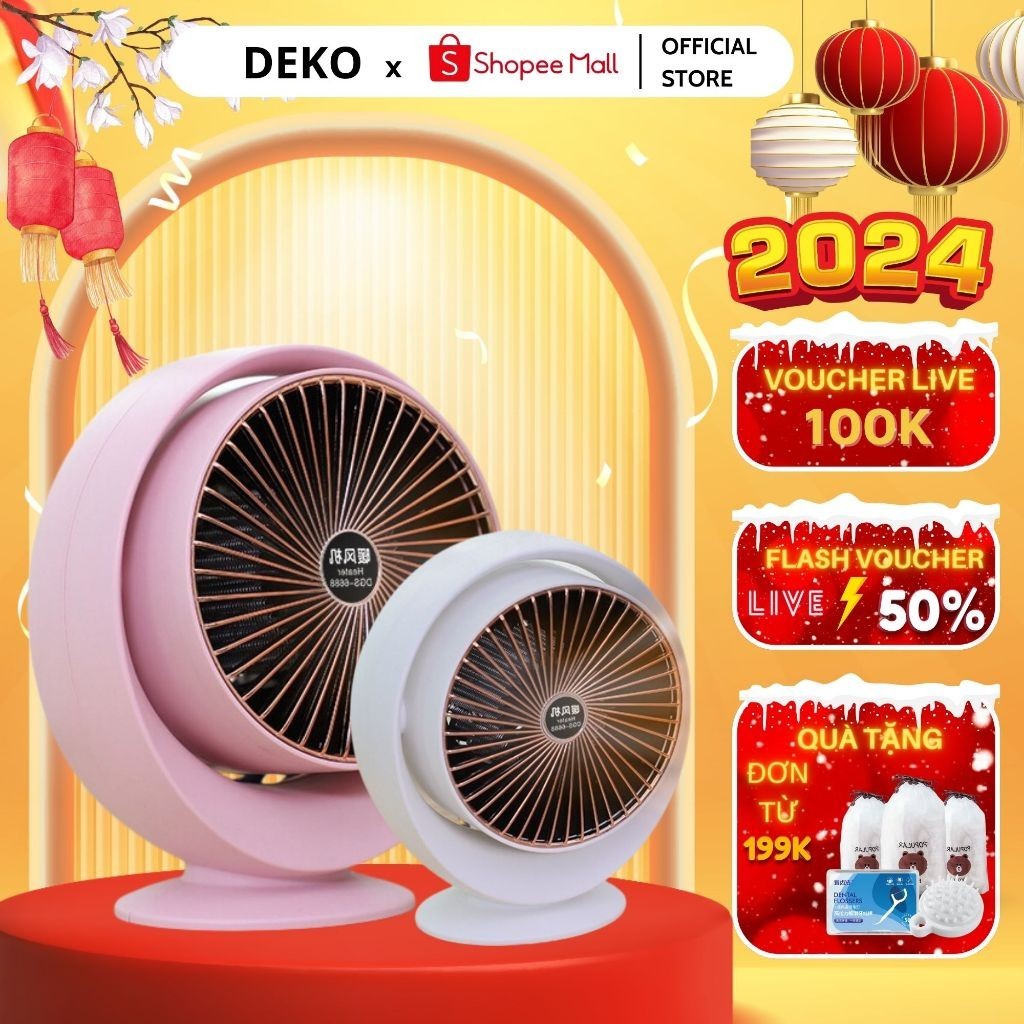 Quạt Sưởi Mini Tròn Làm Nóng Nhanh Không Khô Da, Quạt Sưởi Để Bàn Thích Hợp Cho Dân Văn Phòng Công Suất 800W METIS