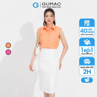 Áo kiểu độn vai gumac ad05011