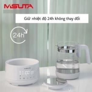 Máy Hâm Nước Pha Sữa MISUTA [CHÍNH HÃNG] Có Điều Chỉnh Và Giữ Nhiệt Độ Liên Tục Thông Minh Hàng Chính Hãng-BABIES