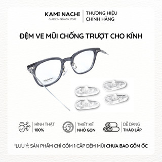 Bộ 2 miếng đệm mũi trong suốt cho kính kim loại KAMI NACHI