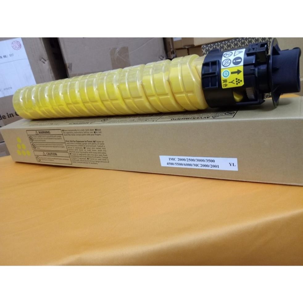 Mực ricoh màu Sử dụng cho máy in photo mày ricohIMC 2000/2500/3000/3500 4500/5500/6000/MC2000/2001