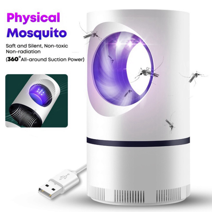 Đèn Bắt Muỗi - Máy bắt muỗi Công Nghệ Đèn LED Dùng Nguồn USB