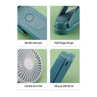 QUẠT MINI KẸP BÀN CS1221