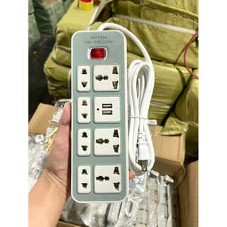 Ổ cắm điện đa năng nhiều ổ dài 1,9m chịu nhiệt tốt , chịu tải lên 2500w