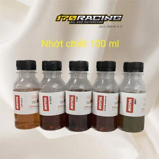 Nhớt chiết các loại 100 ml: motul 310 gold, h-tech, 7100, 300v, scooter power le . đúng phẩm chất mỗi loại