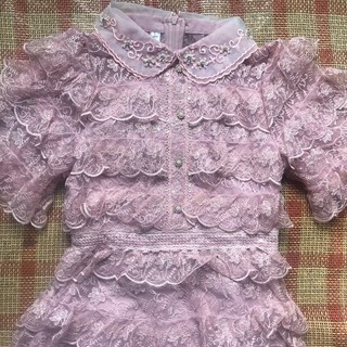 Váy ren tiểu thư cao cấp