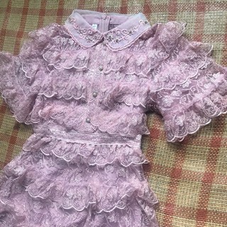Váy ren tiểu thư cao cấp