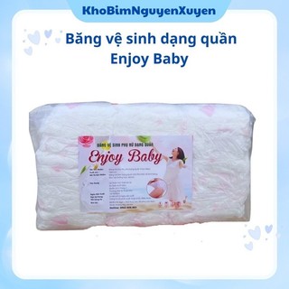 Combo 50 miếng băng vệ sinh dạng quần enjoy baby szie s m l xl