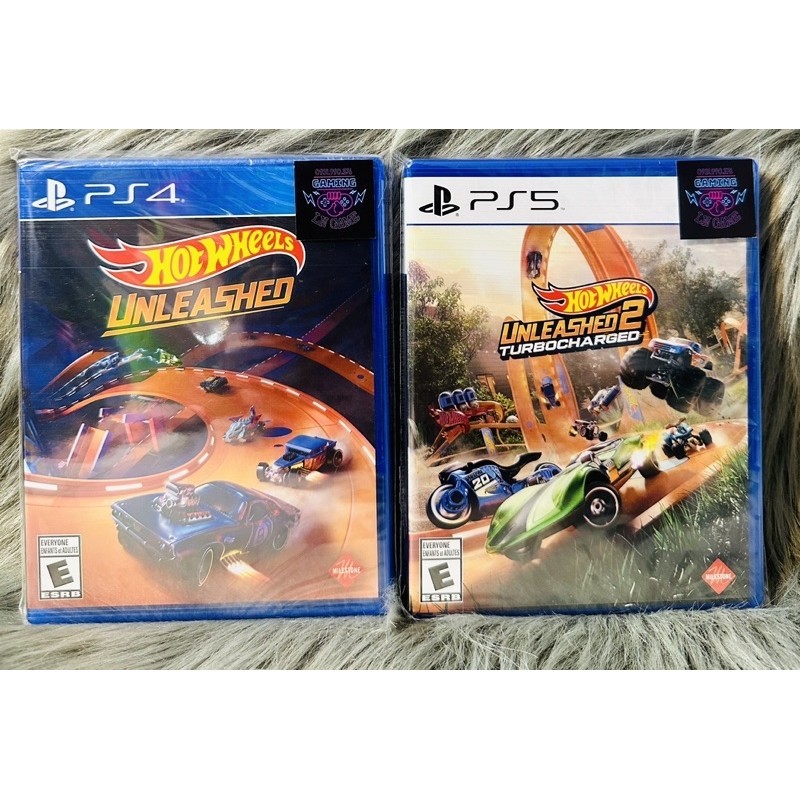 Đĩa Game PS4/PS5 : Hot Wheels Unleashed (new)