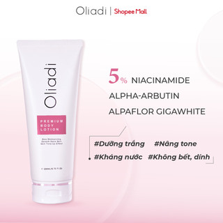 Kem Body Oliadi Dưỡng Trắng Nâng Tone Toàn Thân Với Công Nghệ Hạt Nano Phân Tử 200ml