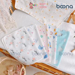 Lót chống thấm Boona bề mặt cotton mềm, thoáng khí cho bé 50*70cm Baby Born shop