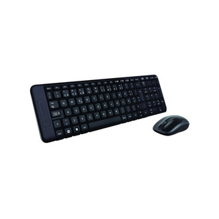 Bộ bàn phím chuột không dây Logitech MK220 (Đen)