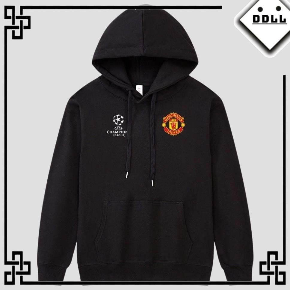 Áo hoodie ManU - ManC - Real - Barca - Liverpool - Chelsea - PSG.....cho fan, áo nỉ dài tay có mũ tr