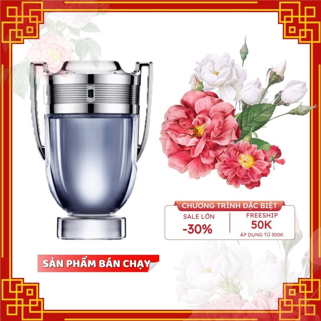 Nước hoa chính hãng Paco Rabanne Invictus EDT 10ml