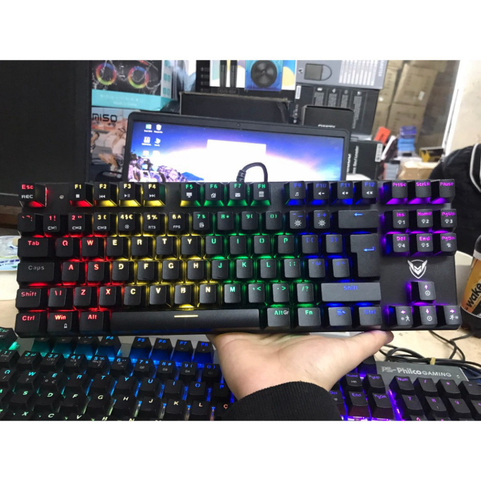 Bàn Phím  Máy Tính GTX-350-CW916 RGB Chế Độ Khác Nhau, Chơi Game Dùng Văn Phòng Cực Đã HOT-VINATECH | BigBuy360 - bigbuy360.vn