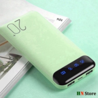 Sạc Dự Phòng 20000mAh WK WP-163 Chính Hãng Hỗ Trợ Sạc Nhanh tích hợp màn hình LED hot-VINATECH | BigBuy360 - bigbuy360.vn