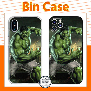🔥Ốp Lưng iPhone Basic Avengers 🔥HULK Người Khổng Lồ Xanh iphone 14 13 12 11 Pro Max 6 7 8 Plus X Xr Xs Max DOCLA073