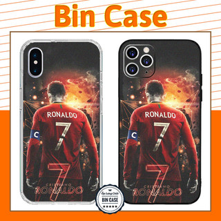 ⚽Ốp In Hình Ronaldo Quay Lưng Áo Số 7 ⚽Ốp Tuyển Bồ Đào Nha iphone 14 13 12 11 Pro Max 6 7 8 Plus X Xr Xs Max BONGDA158
