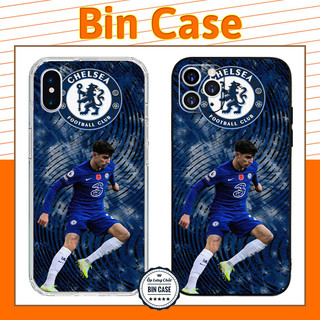 ⚽Ốp lưng Kai Havertz kèm logo Chelsea Ốp Màu Xanh Đẹp Giá Rẻ iphone 14 13 12 11 Pro Max 6 7 8 Plus X Xr Xs Max BONGDA099