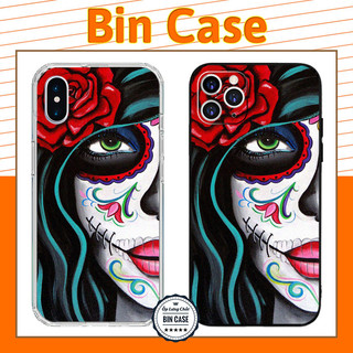 🔥Ốp Lưng Độc Lạ Hot Trend Cô Gái Hoa Hồng 🔥Ốp Hình Xăm Đẹp iphone 14 13 12 11 Pro Max 6 7 8 Plus X Xr Xs Max DOCLA079