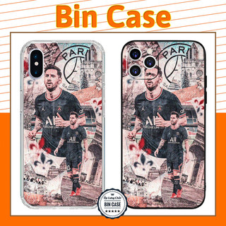 ⚽Ốp Điện Thoại In Hình Messi PSG Vintage ⚽Ốp Messi 2022 Đẹp iphone 14 13 12 11 Pro Max 6 7 8 Plus X Xr Xs Max BONGDA082