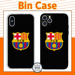⚽Ốp Lưng Logo Barcelona Nền Đen Đẹp ⚽Ốp In Hình CLB Barca iphone 14 13 12 11 Pro Max 6 7 8 Plus X Xr Xs Max BONGDA076
