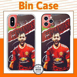 ⚽Ốp iPhone In Hình Bruno Fernandes ⚽Ốp MU Man Utd Manchester iphone 14 13 12 11 Pro Max 6 7 8 Plus X Xr Xs Max BONGDA040