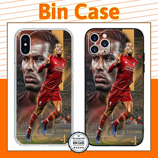 ⚽Ốp Lưng iPhone Van Dijk Đẹp Hot Mới ⚽Ốp cầu thủ Liverpool iphone 14 13 12 11 Pro Max 6 7 8 Plus X Xr Xs Max BONGDA005