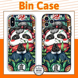 🔥Ốp điện thoại Gấu Trúc Panda hình to 🔥Ốp nhiều màu iphone 14 13 12 11 Pro Max 6 7 8 Plus X Xr Xs Max DOCLA029