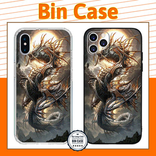 🔥Ốp Lưng Điện Thoại In Hình Con Rồng 🔥Ốp Rồng Thần Thoại Đẹp iphone 14 13 12 11 Pro Max 6 7 8 Plus X Xr Xs Max DOCLA033