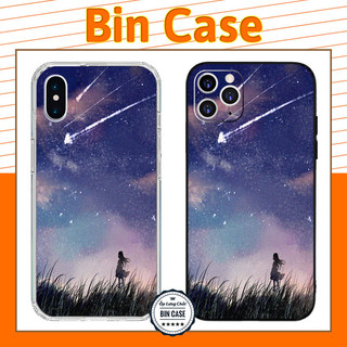 🌺Ốp Lưng Cho Cặp Đôi In Hình Sao Băng 🌺Màn Đêm Đẹp Bình Yên iphone 14 13 12 11 Pro Max 6 7 8 Plus X Xr Xs Max CANHDEP003