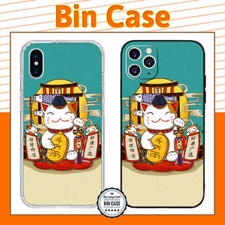 ❤Ốp Mèo Thần Tài Thời Thượng Sành Điệu Ốp Style Phong Cách Nhật iphone 14 13 12 11 Pro Max 6 7 8 Plus X Xr Xs Max MEO030
