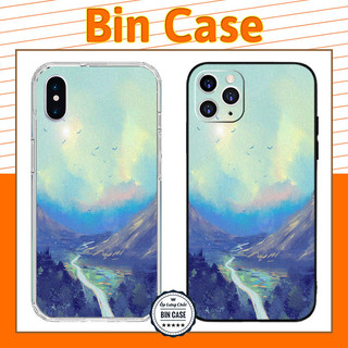 🌺Ốp Lưng Lovely Thung Lung Hoang Vắng 🌺Ốp Dẻo Cạnh Vuông iphone 14 13 12 11 Pro Max 6 7 8 Plus X Xr Xs Max CANHDEP014