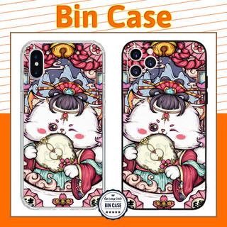 ❤Ốp Lưng 13 Pro Max Đẹp Mới Dễ Thương ❤Mèo Trắng Mặt Xinh Cute iphone 14 13 12 11 Pro Max 6 7 8 Plus X Xr Xs Max MEO017